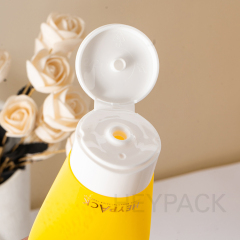 oval shape PE sunscreen lotion bottle squeezable 